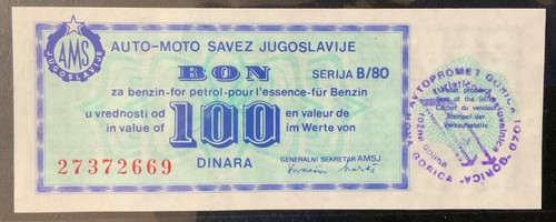 1980 yugoslavia gasoline trade - 1980,
